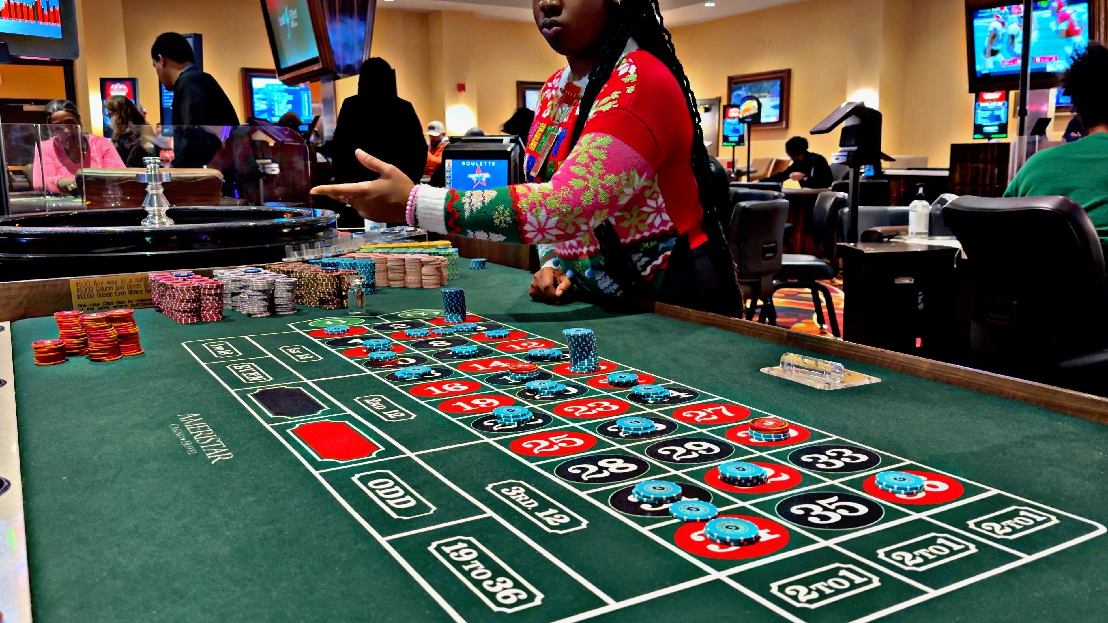 Im Back at Ameristar Casino in East Chicago 🎰 — Live Roulette with the Crew "DEC 2025" 🎅🏽🎅🏽